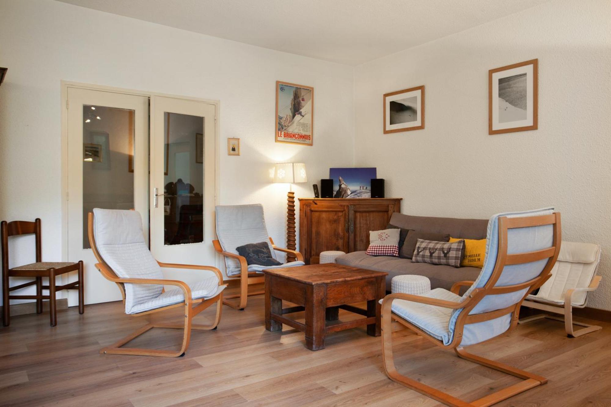 Chalet Confortable A Briancon Avec Vue Sur Montagne Exterior foto