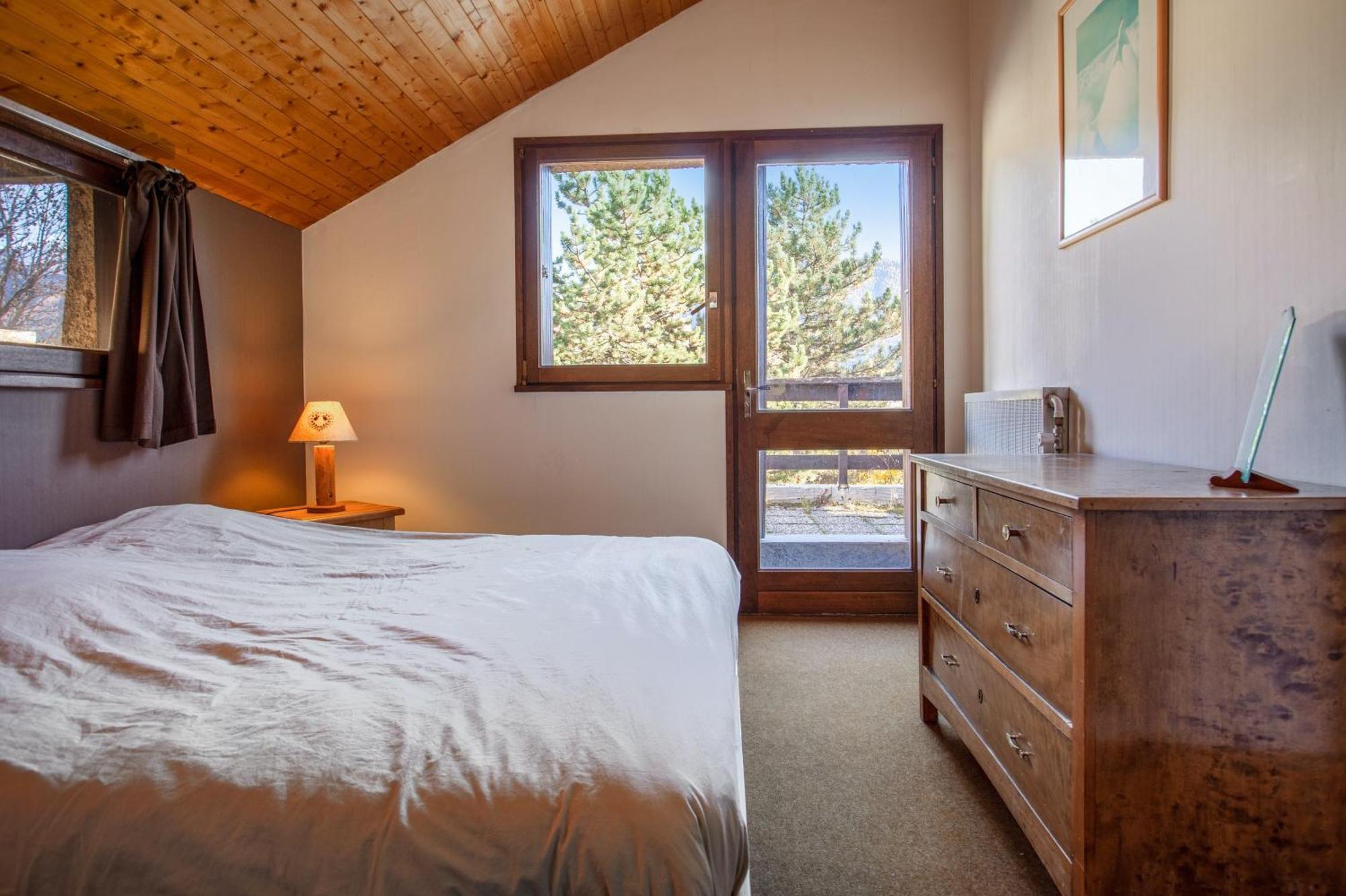 Chalet Confortable A Briancon Avec Vue Sur Montagne Exterior foto
